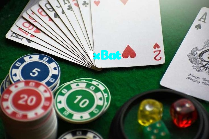 available types of 1xBat bet including pre-match live express and system bets